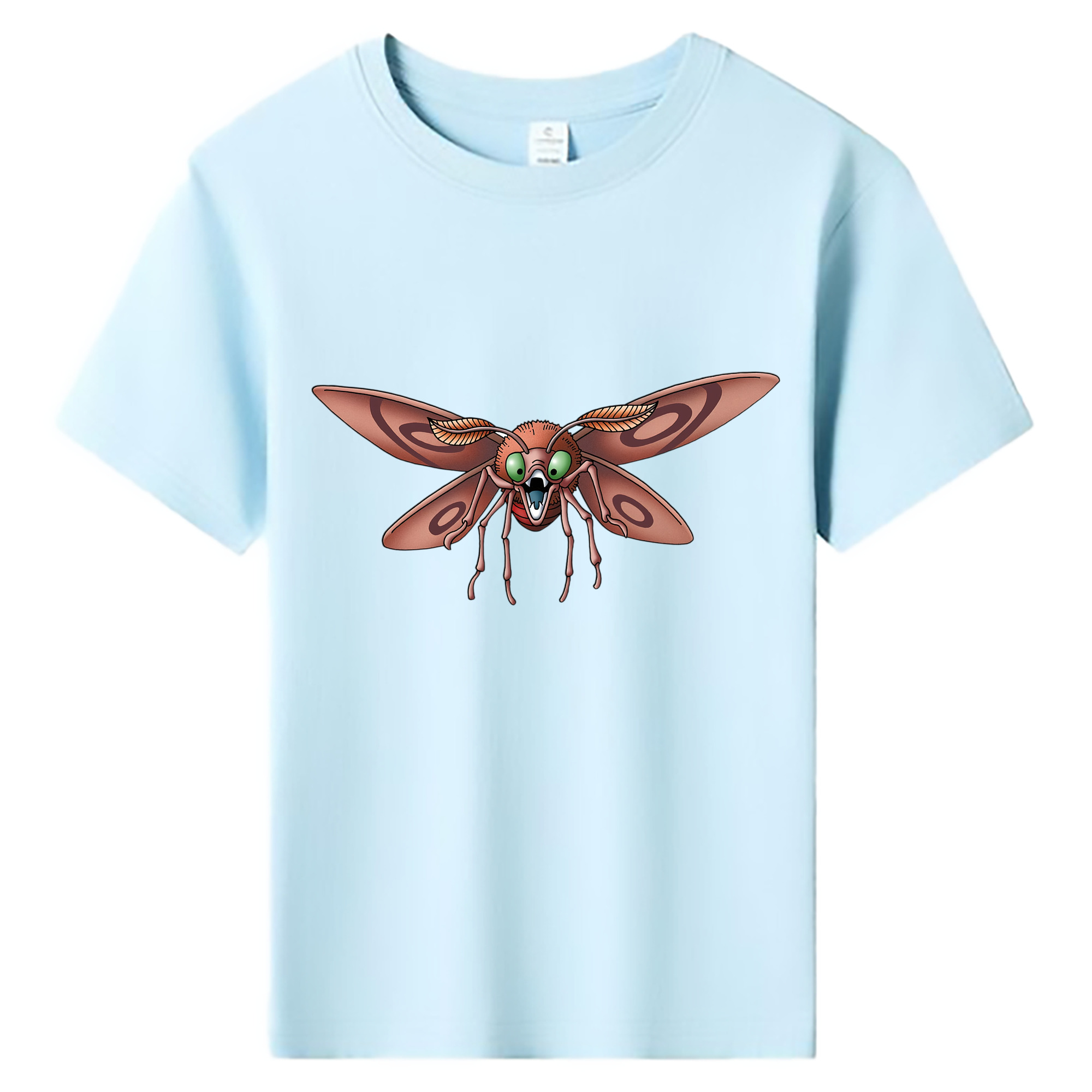 （画像用） ドラゴンクエスト Doragon Kuesuto Dragon Quest 綿100％キッズTシャツ（フロントプリント）